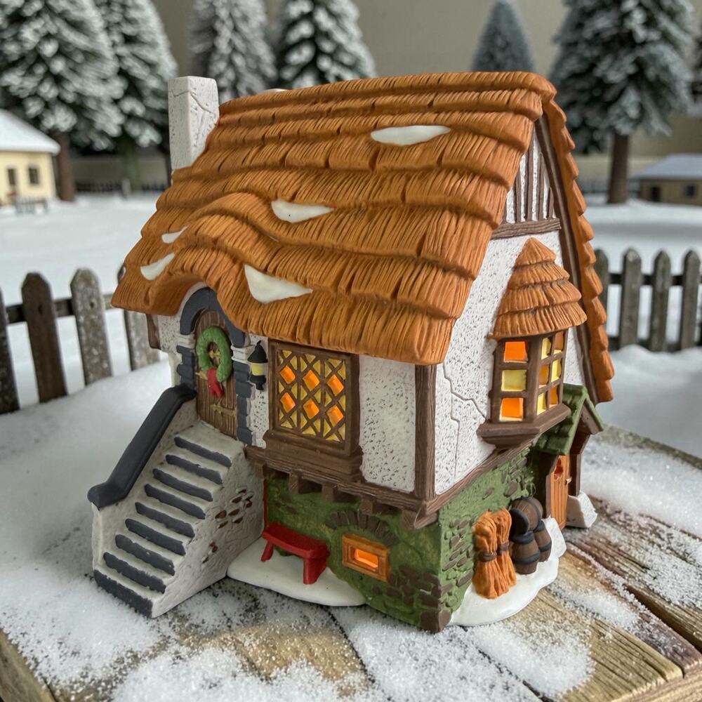 Vintage Dept 56 Dickens 1993 /1996 "Lomas LTD. Molasses”Handpainted Porcelain